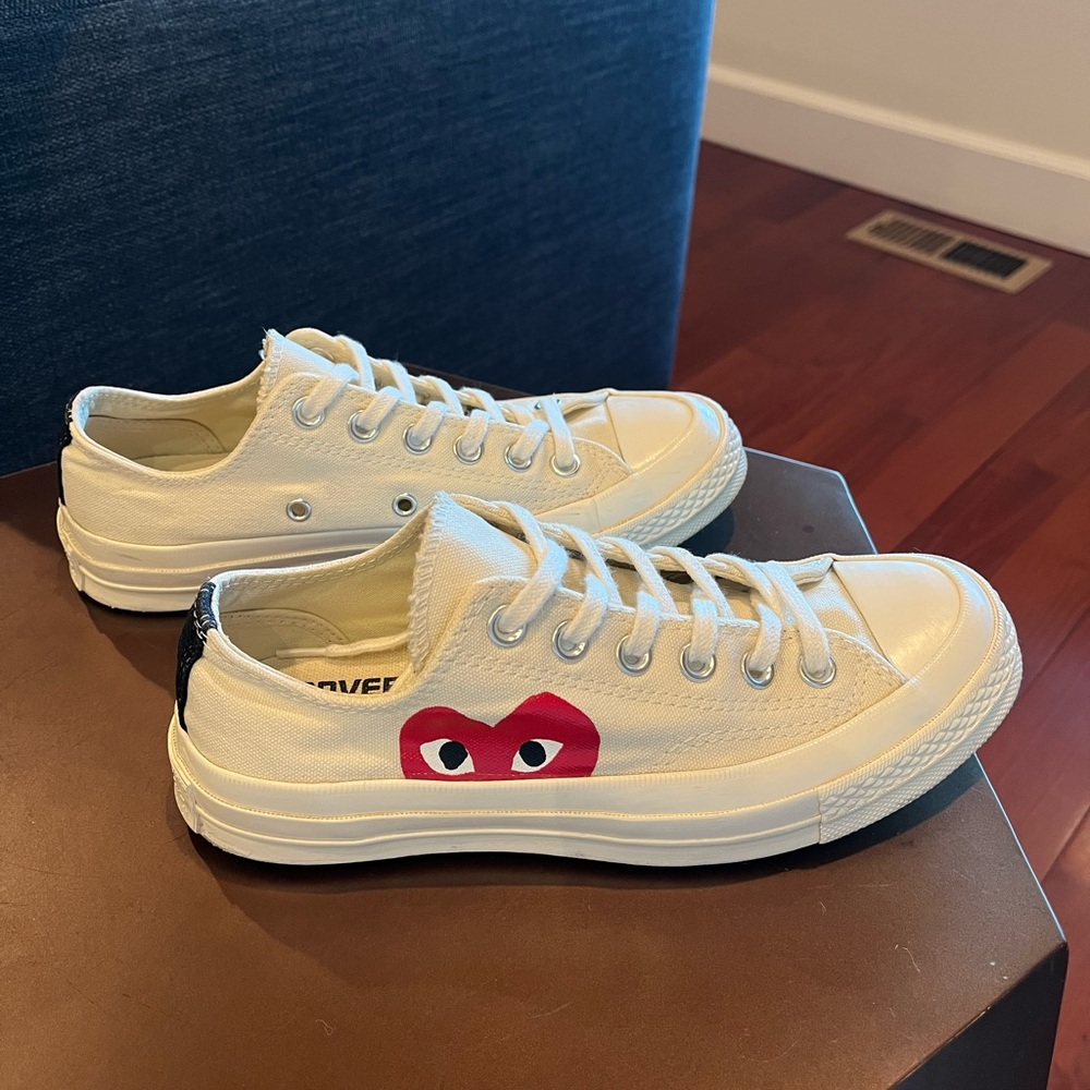 Comme Des Garcon x Converse Unisex Chuck Taylor Lace Up Low Top Sneakers